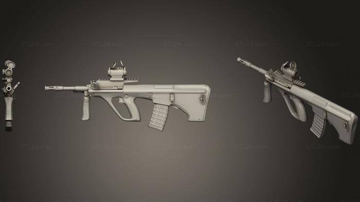 Weapon (Guns 0317, WPN_0077) 3D models for cnc